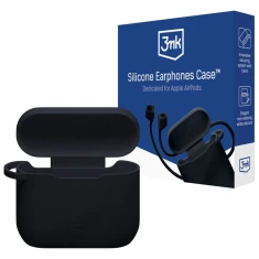 Чохол 3mk Protection Silicone AirPods Case для AirPods 3rd gen Black (5903108562843)