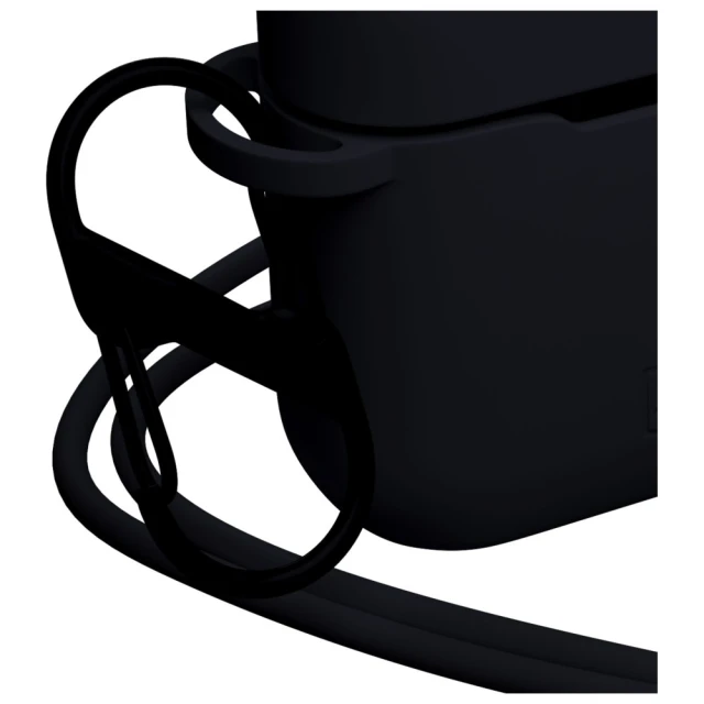Чохол 3mk Protection Silicone AirPods Case для AirPods 3rd gen Black (5903108562843)