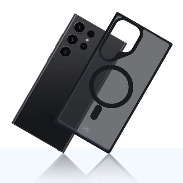Чохол 3mk Smoke MagCase для Samsung Galaxy S24 Ultra with MagSafe (5903108563437)