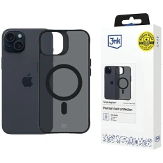 Чохол 3mk Smoke MagCase для iPhone 15 Smoke with MagSafe (5903108563499)