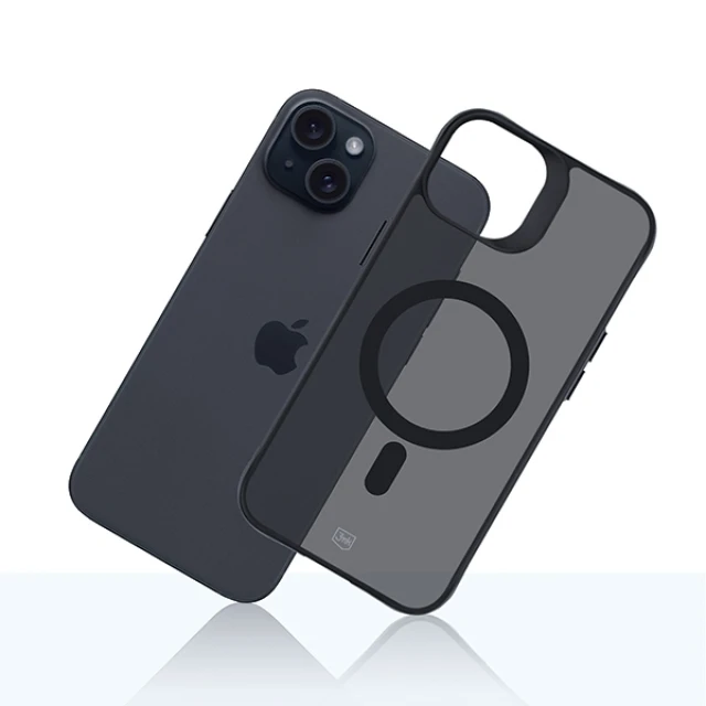 Чехол 3mk Smoke MagCase для iPhone 15 Plus with MagSafe (5903108563611)