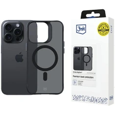 Чохол 3mk Smoke MagCase для iPhone 15 Pro Smoke with MagSafe (5903108563628)