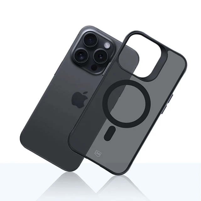 Чохол 3mk Smoke MagCase для iPhone 15 Pro Smoke with MagSafe (5903108563628)
