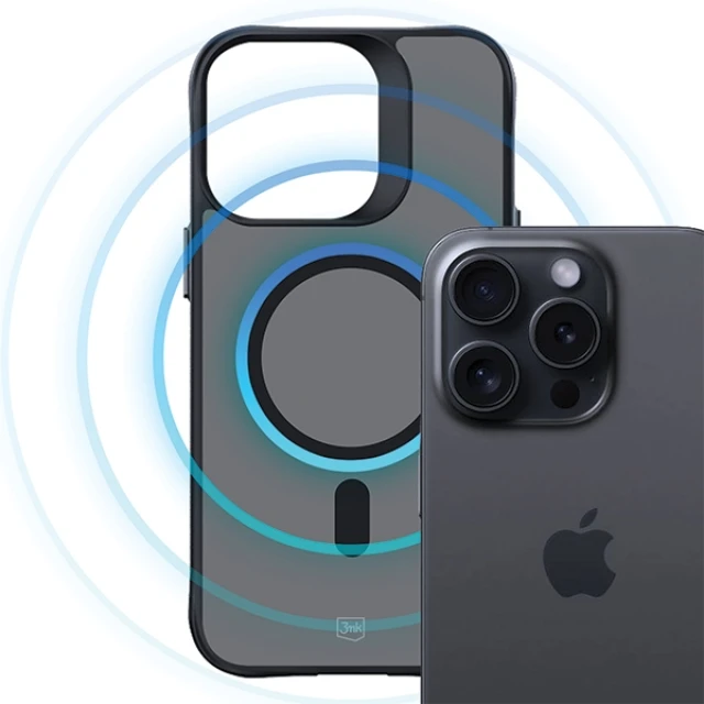 Чохол 3mk Smoke MagCase для iPhone 15 Pro Max 6.7