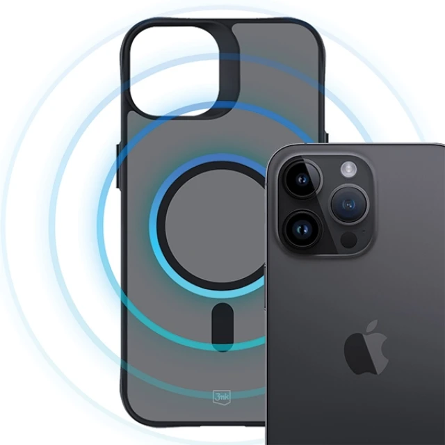 Чохол 3mk Smoke MagCase для iPhone 14 Pro with MagSafe (5903108563659)