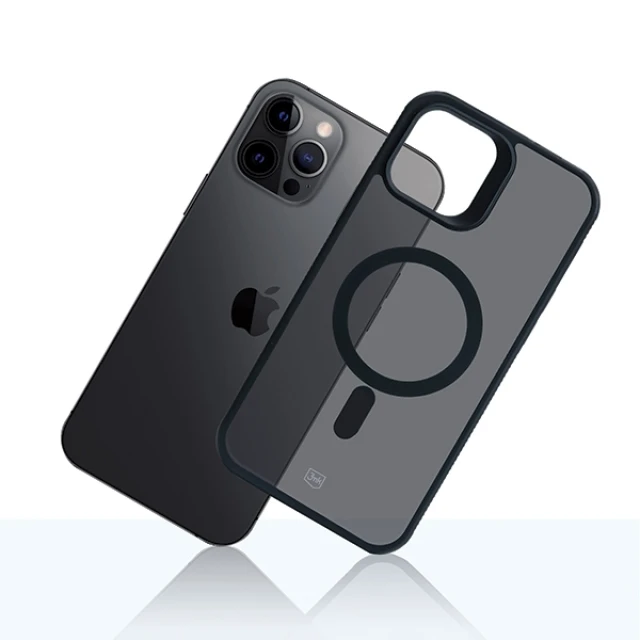 Чохол 3mk Smoke MagCase для iPhone 12 Pro Max Smoke with MagSafe (5903108563680)
