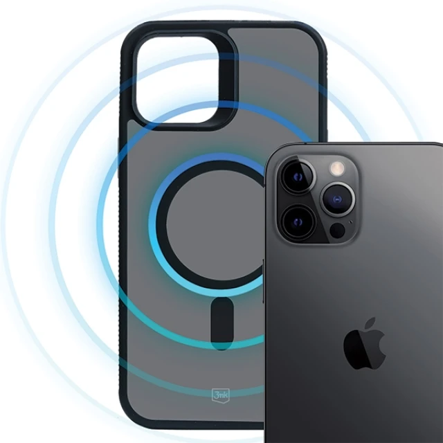 Чохол 3mk Smoke MagCase для iPhone 12 Pro Max Smoke with MagSafe (5903108563680)