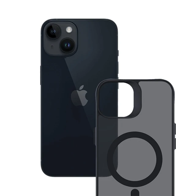 Чохол 3mk Smoke MagCase для iPhone 13/14 6.1