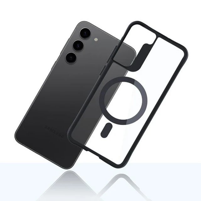 Чохол 3mk Satin Armor MagCase для Samsung Galaxy S23 5G with MagSafe (5903108563864)