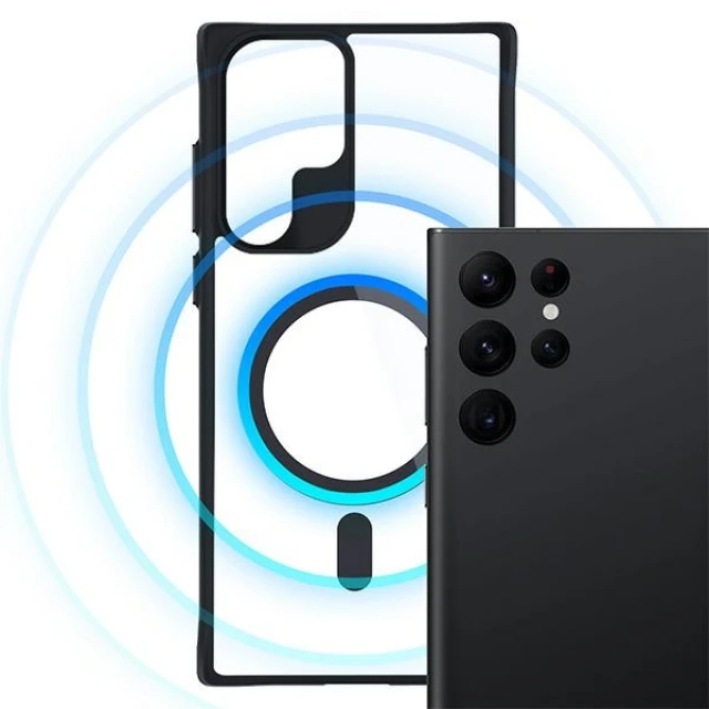 Чохол 3mk Satin Armor MagCase для Samsung Galaxy S24 Ultra with MagSafe (5903108563901)