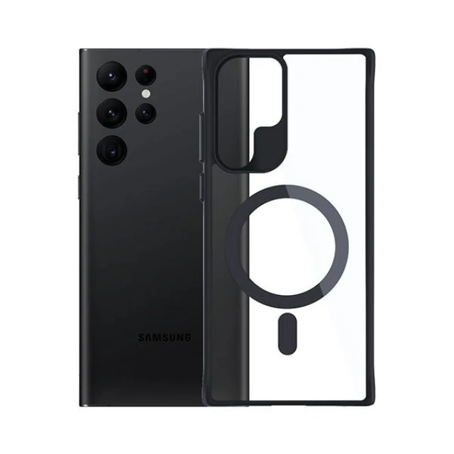 Чохол 3mk Satin Armor MagCase для Samsung Galaxy S24 Ultra with MagSafe (5903108563901)