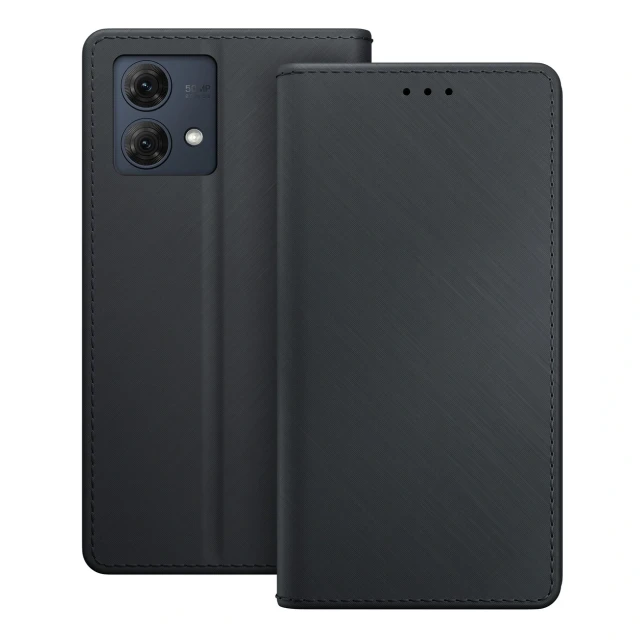 Чохол 3mk Wallet Case для Motorola Moto G84 5G Чорний (5903108564717)