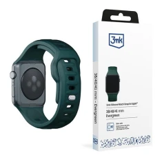 Ремінець 3mk Silicone Watch Strap для Apple Watch Series 11/10 42 mm | Series 9/8/7 41 mm | 6/5/SE 40 mm | 3/2/1 38 mm Evergreen (5903108565608)