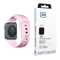 Ремінець 3mk Silicone Watch Strap для Apple Watch Series 11/10 42 mm | Series 9/8/7 41 mm | 6/5/SE 40 mm | 3/2/1 38 mm Powder Pink (5903108565677)