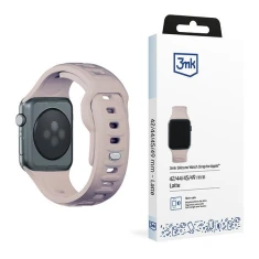 Ремінець 3mk Silicone Watch Strap для Apple Watch Ultra 3/2/1 49 mm | Series 11/10 46 mm | Series 9/8/7/6/5/4/SE 45 mm | 44 mm Latte (5903108565776)