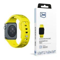 Ремешок 3mk Silicone Watch Strap для Apple Watch Ultra 3/2/1 49 mm | Series 11/10 46 mm | Series 9/8/7/6/5/4/SE 45 mm | 44 mm Yellow (5903108565868)