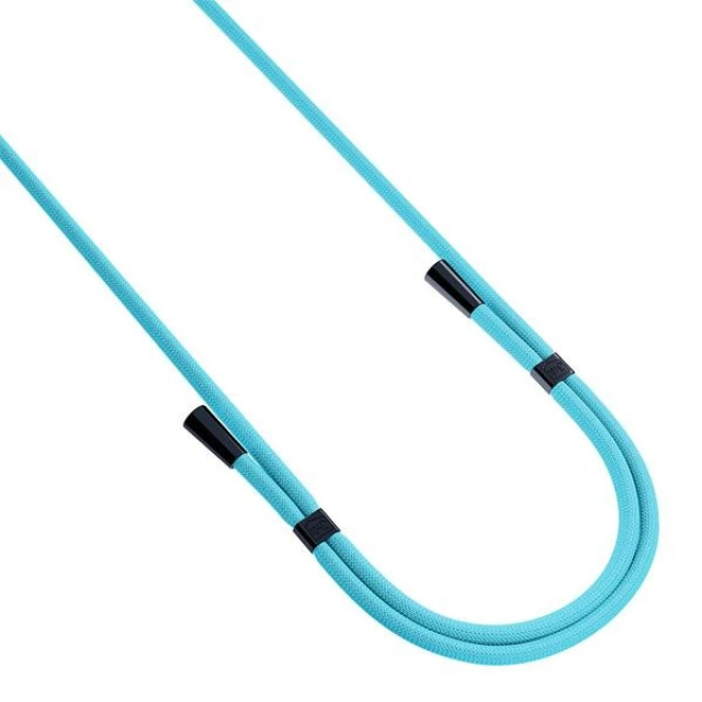 Універсальний шнурок 3mk EasyClip Light Blue with Black Metal (5903108568654)