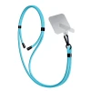 Універсальний шнурок 3mk EasyClip Light Blue with Black Metal (5903108568654)