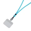 Універсальний шнурок 3mk EasyClip Light Blue with Black Metal (5903108568654)