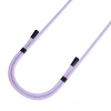 Універсальний шнурок 3mk EasyClip Purple with Black Metal (5903108568678)