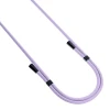 Універсальний шнурок 3mk EasyClip Purple with Black Metal (5903108568678)