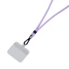 Універсальний шнурок 3mk EasyClip Purple with Black Metal (5903108568678)
