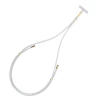 Універсальний шнурок 3mk EasyClip White with Gold Metal (5903108568692)
