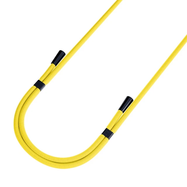 Універсальний шнурок 3mk EasyClip Yellow with Black Metal (5903108568708)