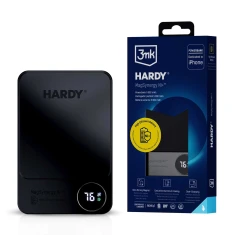 Powerbank 3mk HARDY MagSynergy Ni+ 5000mAh 22.5W USB 1C1L Black with MagSafe (5903108572217)