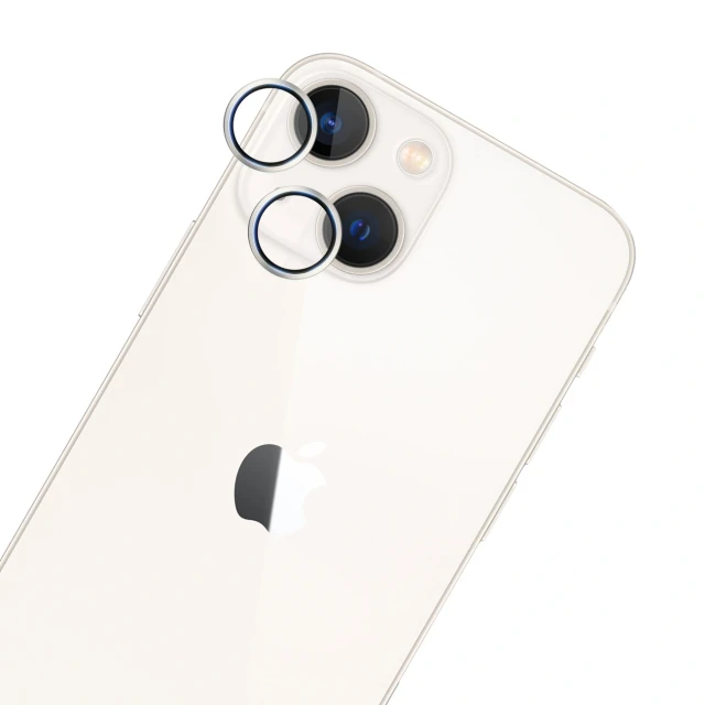 Захисне скло для камери 3mk Hardy Lens Protection Pro для iPhone 13 Mini/13 Silver (5903108573559)