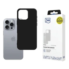 Чохол 3mk Matt Case для iPhone 16 Pro Max Black (5903108579599)