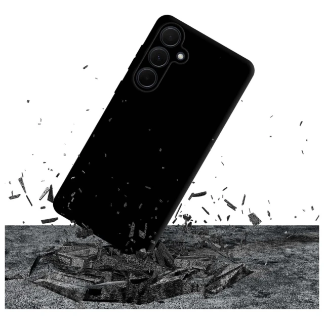 Чохол 3mk Silicone Case для Samsung Galaxy A35 5G (A356) Black (5903108582711)