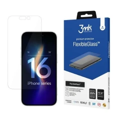 Захисне скло 3mk FlexibleGlass для iPhone 16 Pro (5903108586405)