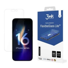 Захисна плівка 3mk FlexibleGlass Lite для iPhone 16 Plus (5903108586436)