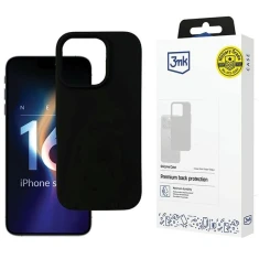 Чехол 3mk Silicone Case для iPhone 16 Pro Black (5903108586634)