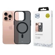 Чохол 3mk Smoke MagCase для iPhone 16 Pro with MagSafe (5903108586672)