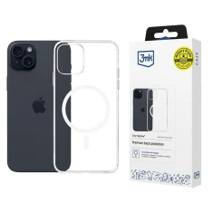 Чехол 3mk Clear MagCase для iPhone 15 Plus with MagSafe (5903108587051)