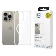 Чехол 3mk Clear MagCase для iPhone 15 Pro Max Clear with MagSafe (5903108587075)