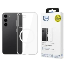 Чохол 3mk Clear MagCase для Samsung Galaxy S24 Plus Clear with MagSafe (5903108587181)