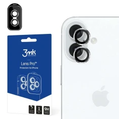 Защитное стекло для камеры 3mk Lens Protection Pro для iPhone 16 / iPhone 16 Plus Silver (5903108588515)