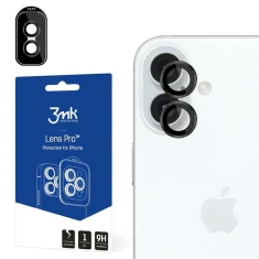 Захисне скло для камери 3mk Lens Protection Pro для iPhone 16/16 Plus Black (5903108588546)