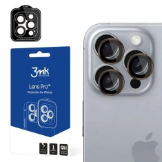 Захисне скло для камери 3mk Lens Protection Pro для iPhone 16 Pro/16 Pro Max Rose Brown (5903108588607)