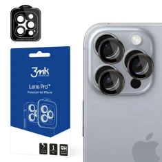 Захисне скло для камери 3mk Lens Protection Pro для iPhone 16 Pro/ 16 Pro Max Titanium Grey (5903108588614)