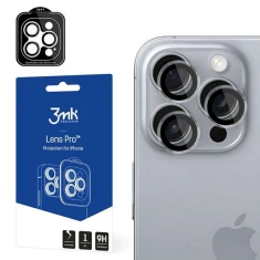 Захисне скло для камери 3mk Lens Protection Pro для iPhone 16 Pro/16 Pro Max Transparent (5903108588621)