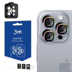 Захисне скло для камери 3mk Lens Protection Pro для iPhone 16 Pro/16 Pro Max Rainbow (5903108588638)
