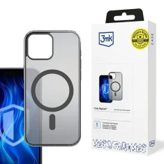 Чохол 3mk Frosty MagCase для iPhone 15 Black with MagSafe (5903108596176)
