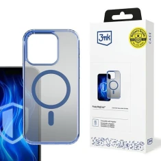 Чохол 3mk Frosty MagCase для iPhone 15 Pro Blue with MagSafe (5903108596374)