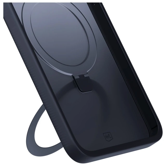 Чохол 3mk Smoke Case Mag&Stand для iPhone 16 Pro Max Black with MagSafe (5903108597234)