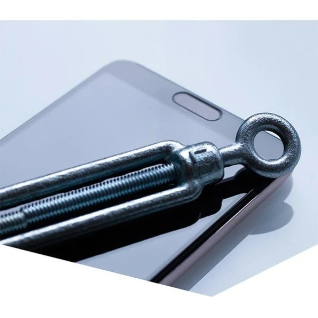 Захисне скло 3mk FlexibleGlass Max для iPhone 16 Pro Max Black (5903108597852)