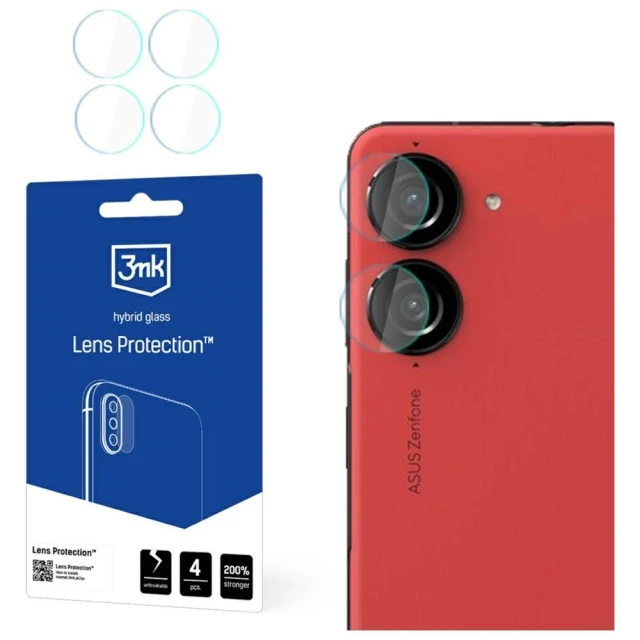 Захисне скло для камери 3mk Lens Protection для Asus Zenfone 10 (5903108603133)
